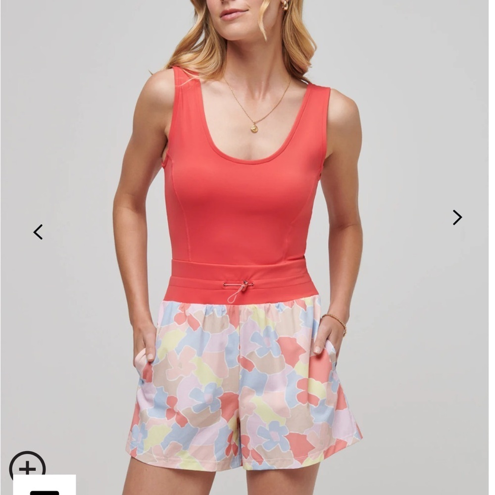 Travis Mathew DAWN GLOW TECH WOVEN ROMPER Size S